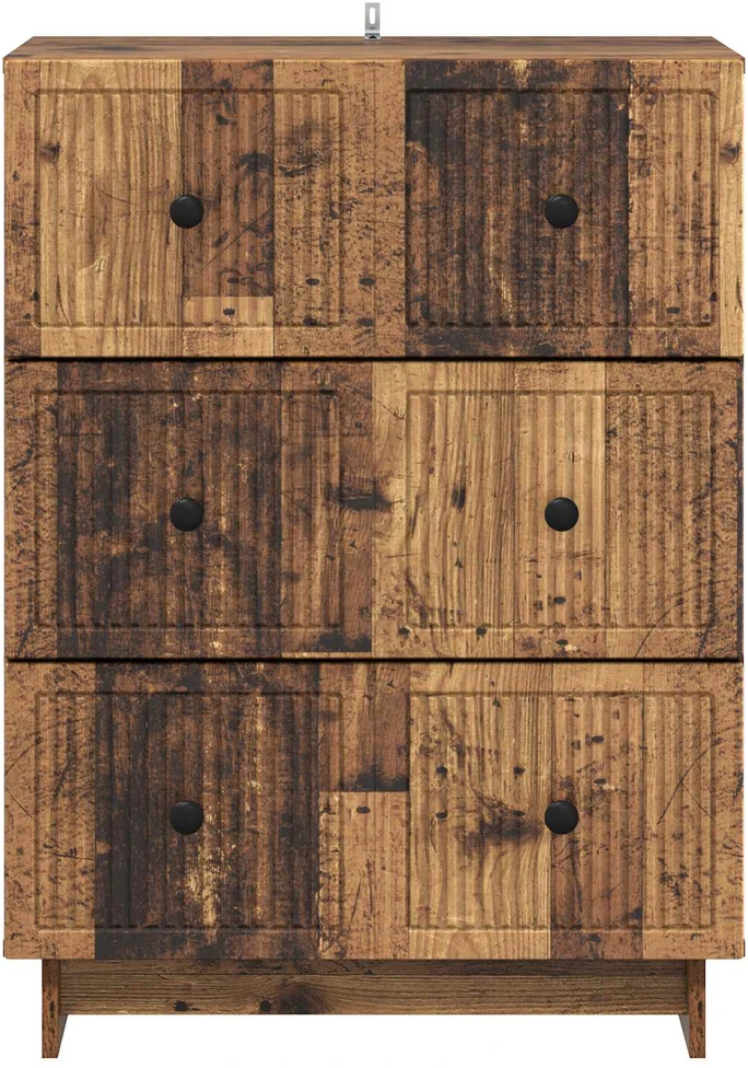 Stalčių spintelė 66 x 34,5 x 90 cm Apdirbta mediena