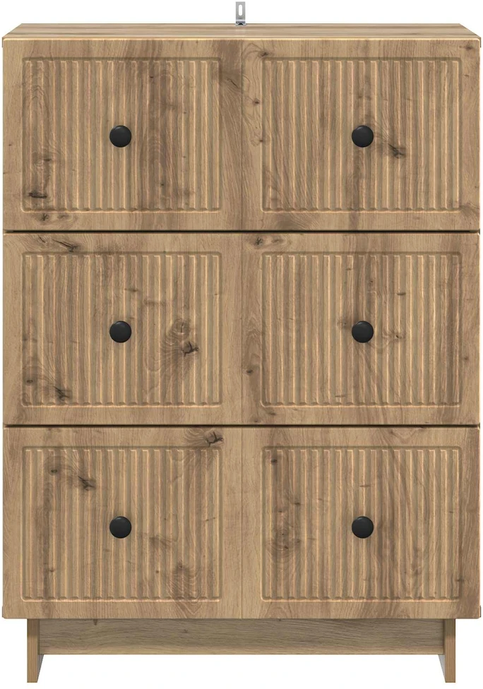 Stalčių spintelė 66 x 34,5 x 90 cm Apdirbta mediena