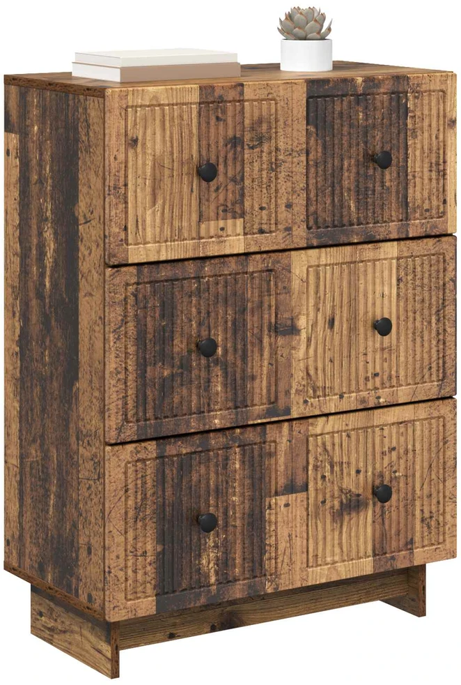 Stalčių spintelė 66 x 34,5 x 90 cm Apdirbta mediena