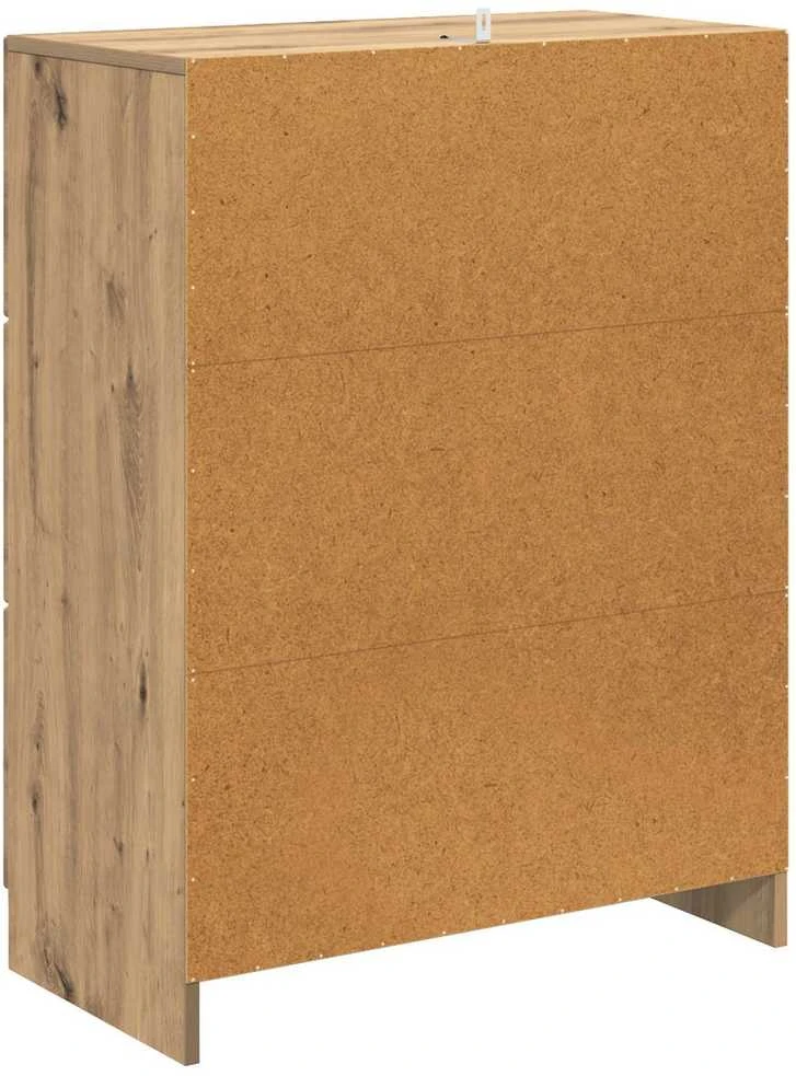 Stalčių spintelė 66 x 34,5 x 87 cm Apdirbta mediena