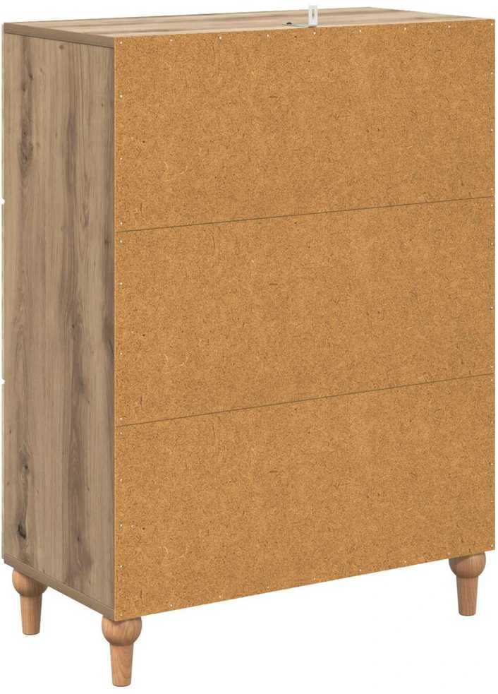 Stalčių spintelė 66 x 34,5 x 90 cm Apdirbta mediena