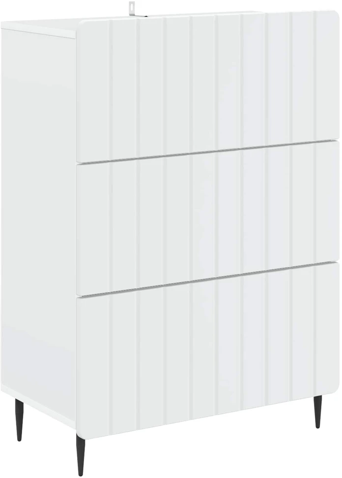Stalčių spintelė Balta 66 x 34,5 x 92 cm Apdirbta mediena