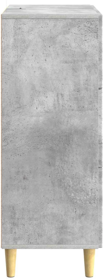 Stalčių spintelė Betono pilka 33 x 34,5 x 90 cm