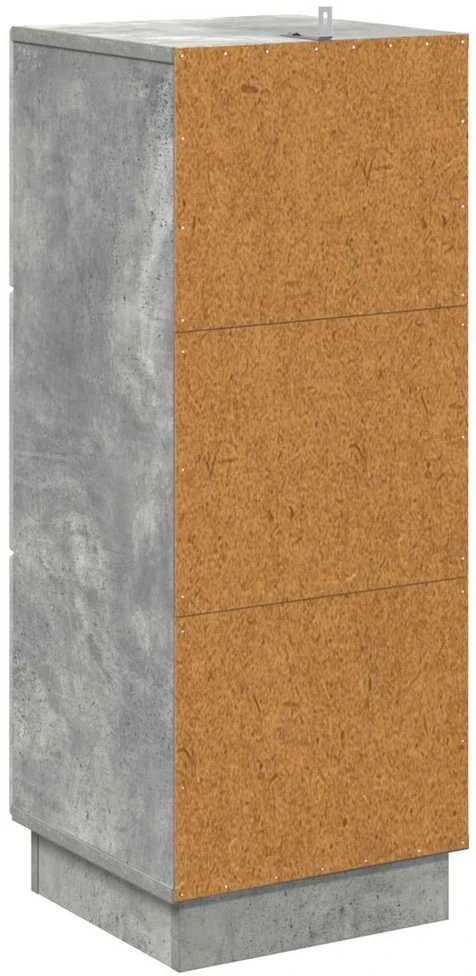 Stalčių spintelė 33 x 34,5 x 87 cm Apdirbta mediena
