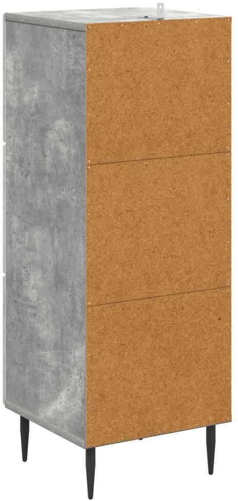 Stalčių spintelė Betono pilka 33 x 34,5 x 89,5 cm
