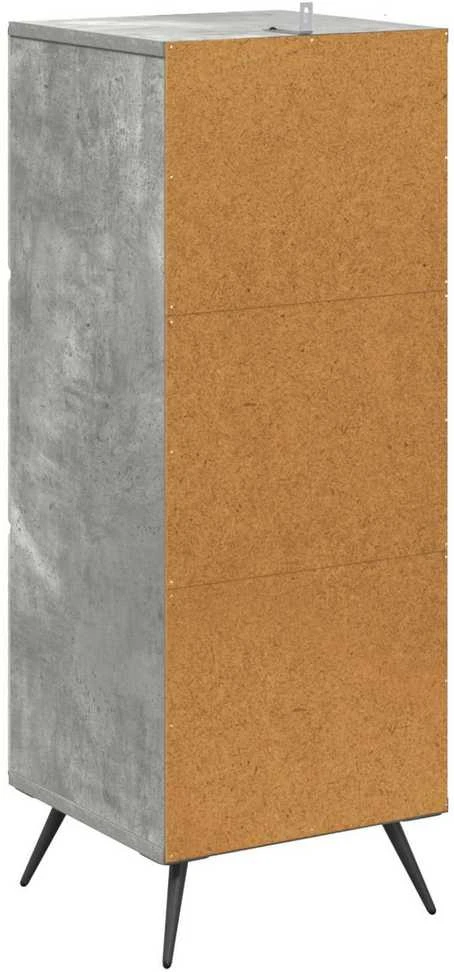 Stalčių spintelė Betono pilka 33 x 34,5 x 90 cm