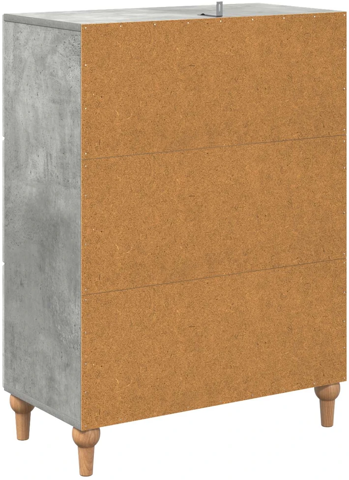 Stalčių spintelė Betono pilka 66 x 34,5 x 90 cm