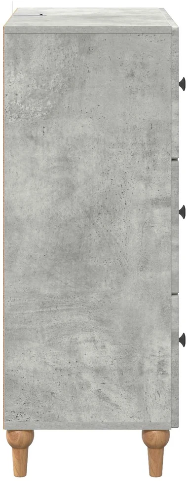 Stalčių spintelė Betono pilka 66 x 34,5 x 90 cm