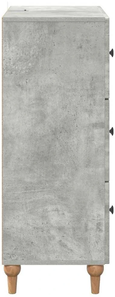 Stalčių spintelė Betono pilka 66 x 34,5 x 90 cm