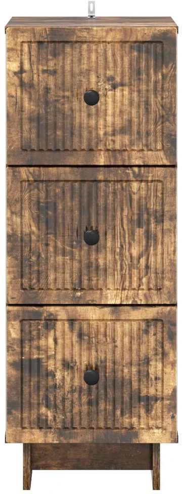 Stalčių spintelė Dūminio ąžuolo 33 x 34,5 x 90 cm