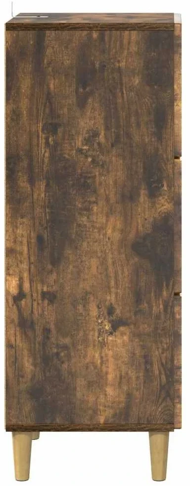 Stalčių spintelė Dūminio ąžuolo 33 x 34,5 x 90 cm