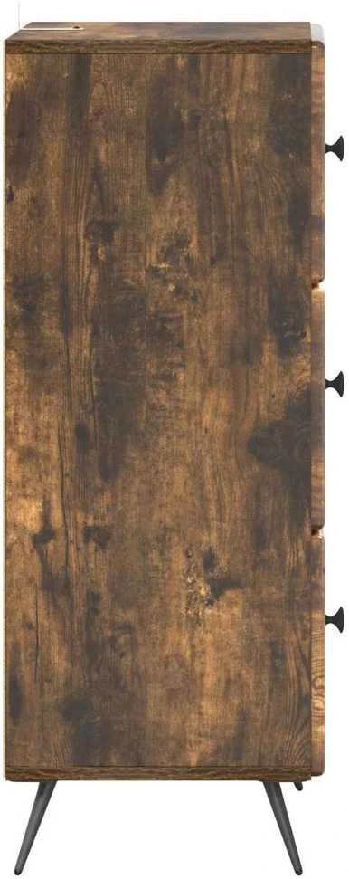Stalčių spintelė Dūminio ąžuolo 33 x 34,5 x 90 cm