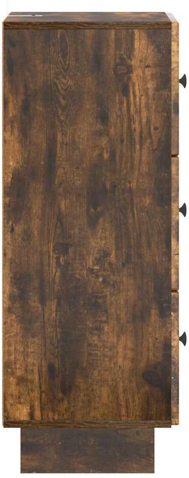 Stalčių spintelė Dūminio ąžuolo 33 x 34,5 x 90 cm