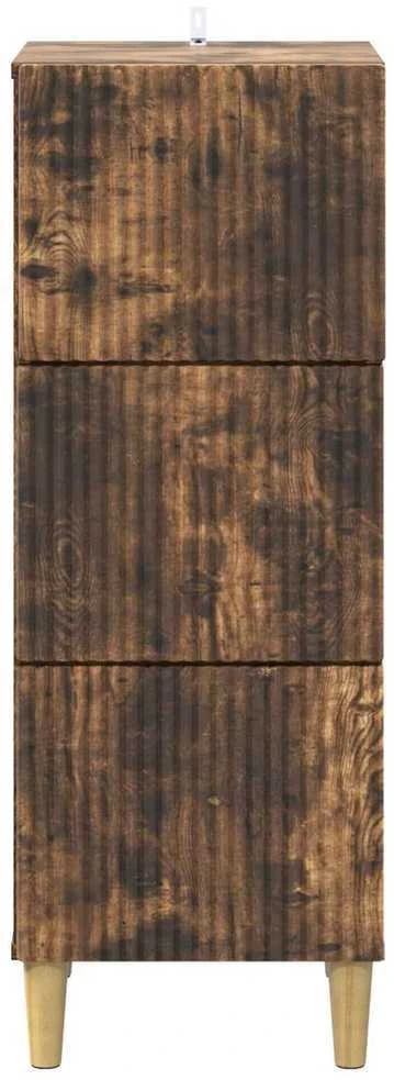 Stalčių spintelė Dūminio ąžuolo 33 x 34,5 x 90 cm