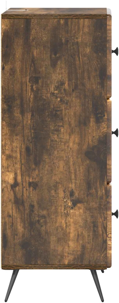Stalčių spintelė Dūminio ąžuolo 33 x 34,5 x 90 cm