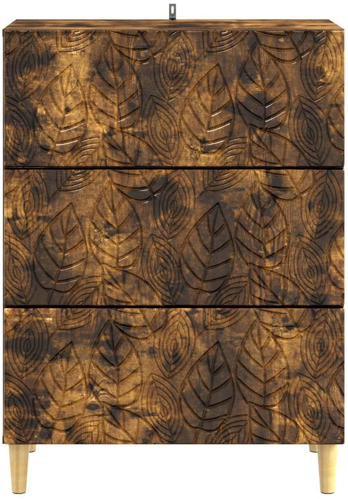 Stalčių spintelė Dūminio ąžuolo 66 x 34,5 x 90 cm
