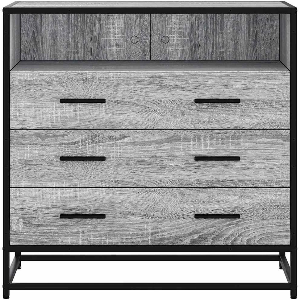 Stalčių spintelė Pilka Sonoma 70x41x70 cm Engineered Wood