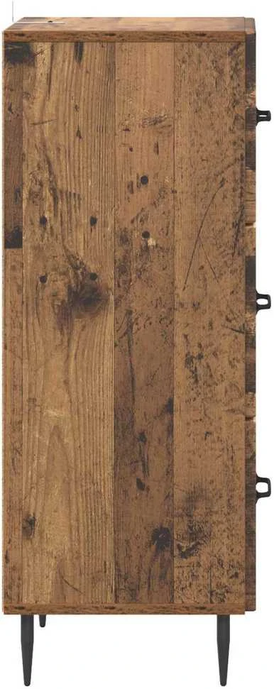 Stalčių spintelė Sendintos medienos 33 x 34,5 x 89,5 cm