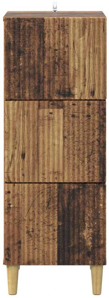 Stalčių spintelė Sendintos medienos 33 x 34,5 x 90 cm