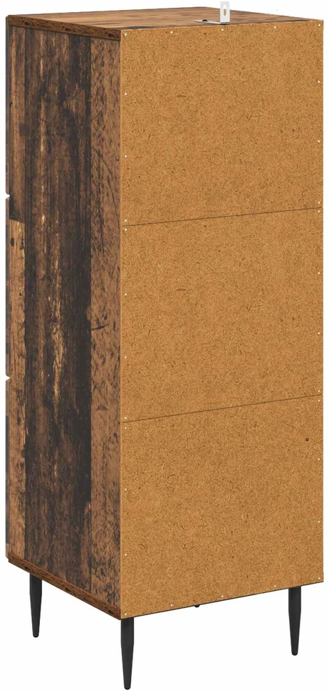 Stalčių spintelė Sendintos medienos 33 x 34,5 x 89,5 cm
