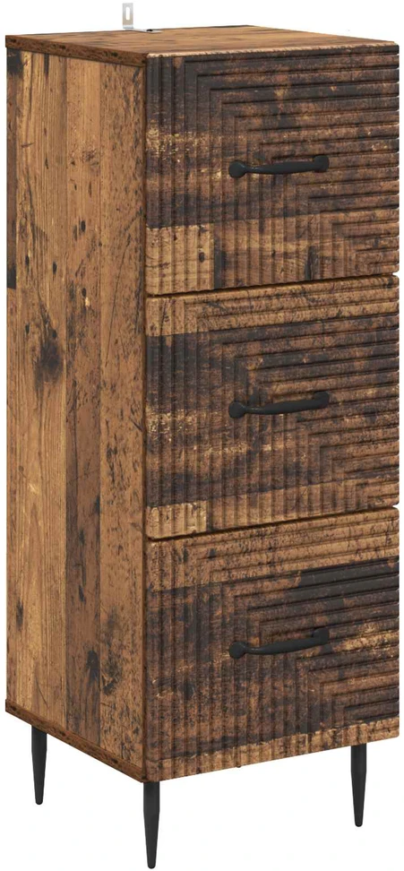 Stalčių spintelė Sendintos medienos 33 x 34,5 x 89,5 cm