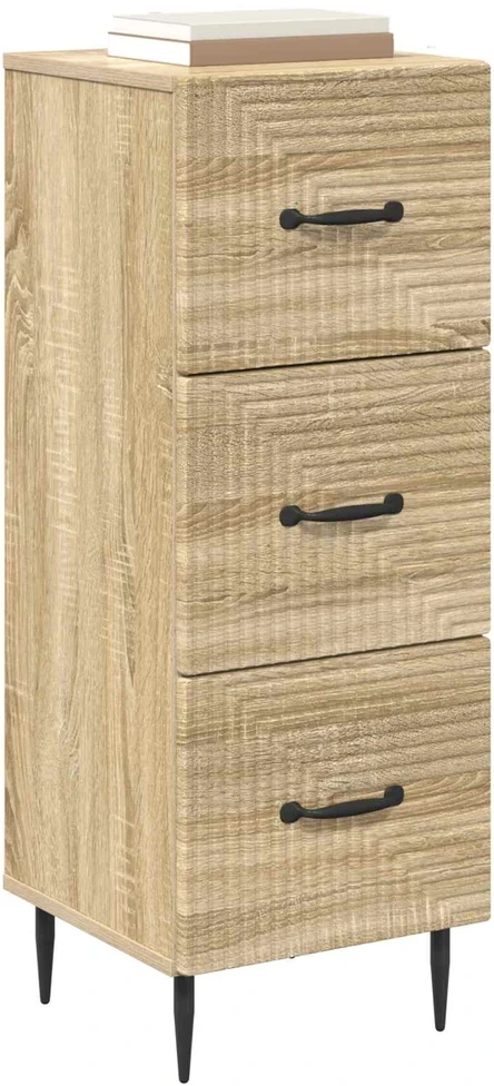 Stalčių spintelė Sonoma ąžuolas 33 x 34,5 x 89,5 cm