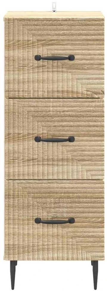 Stalčių spintelė Sonoma ąžuolas 33 x 34,5 x 89,5 cm