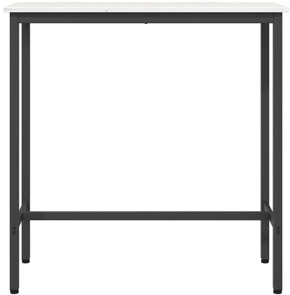staliuku Balta 100 x 40 x 101 cm Inžinerinė mediena ir plienas