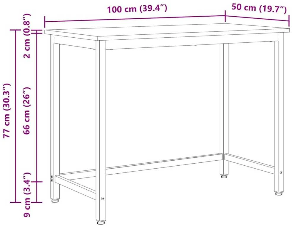 staliuku Natūrali 100 x 50 x 77 cm