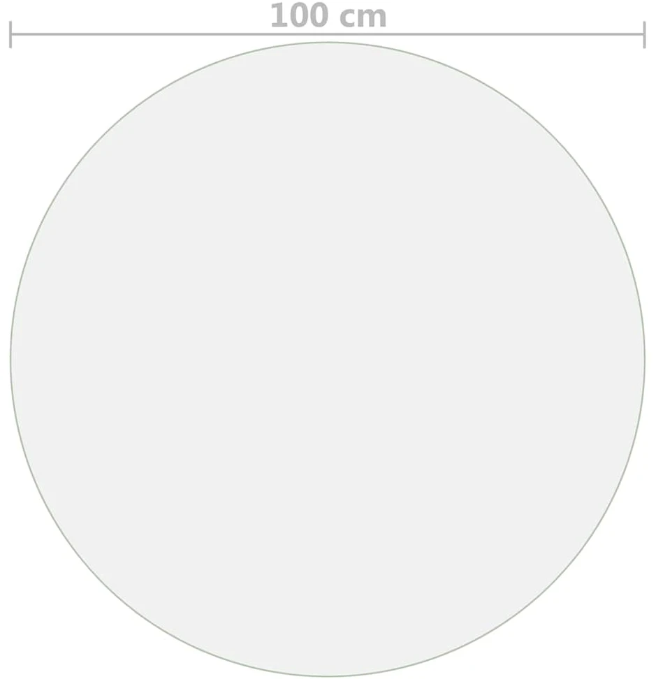 Stalo apsauga, matinė, 100cm skersmens, 2mm, PVC