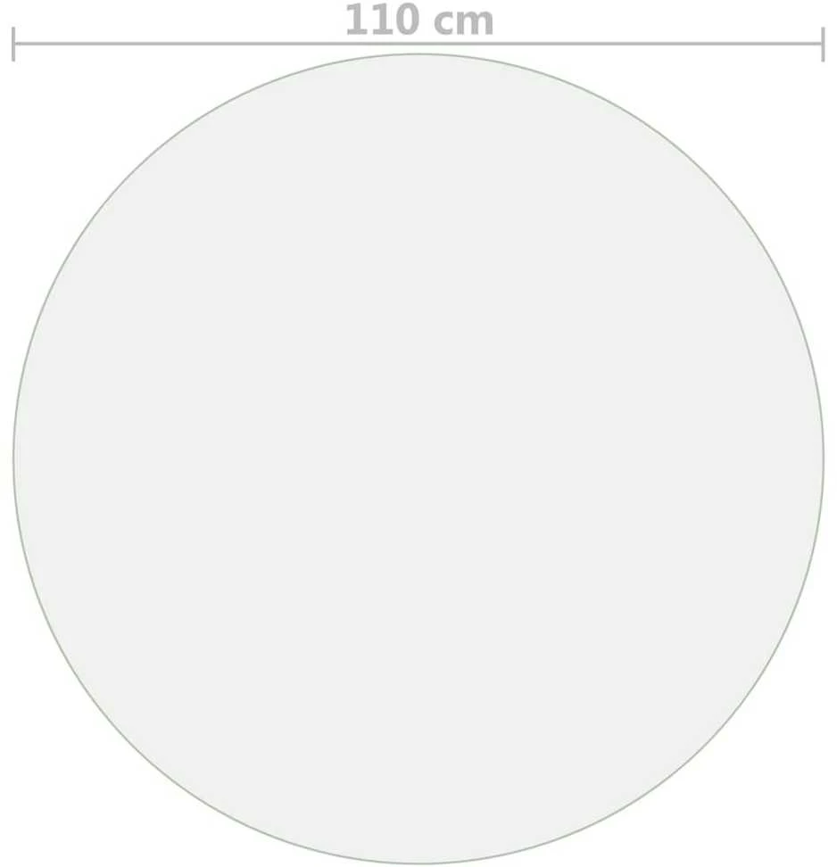 Stalo apsauga, matinė, 110cm skersmens, 2mm, PVC