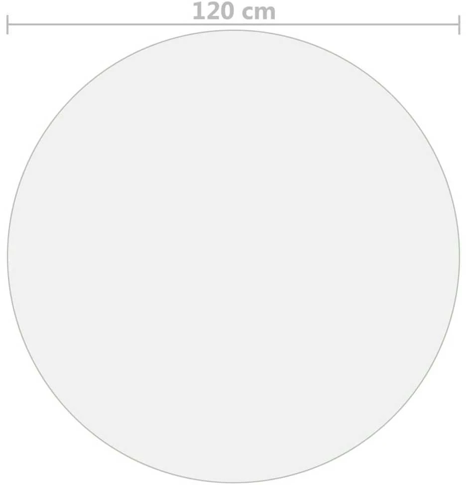 Stalo apsauga, matinė, 120cm skersmens, 2mm, PVC