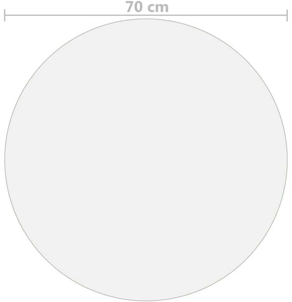 Stalo apsauga, matinė, 70cm skersmens, 2mm, PVC