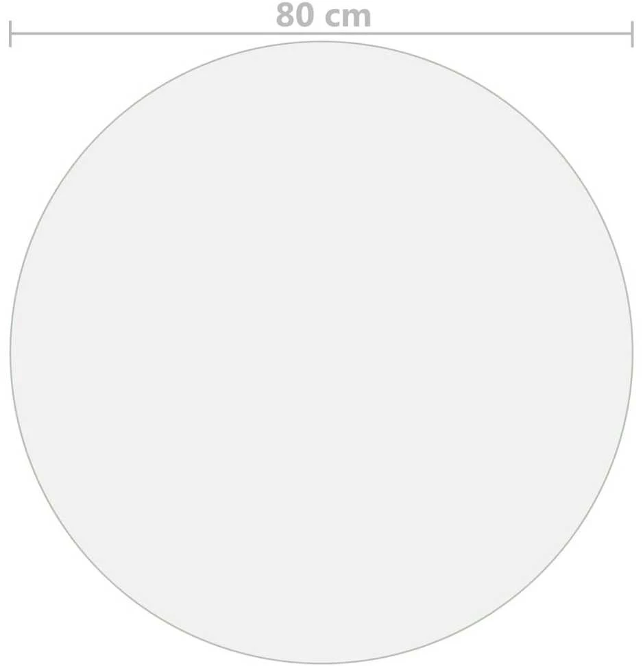 Stalo apsauga, matinė, 80cm skersmens, 2mm, PVC