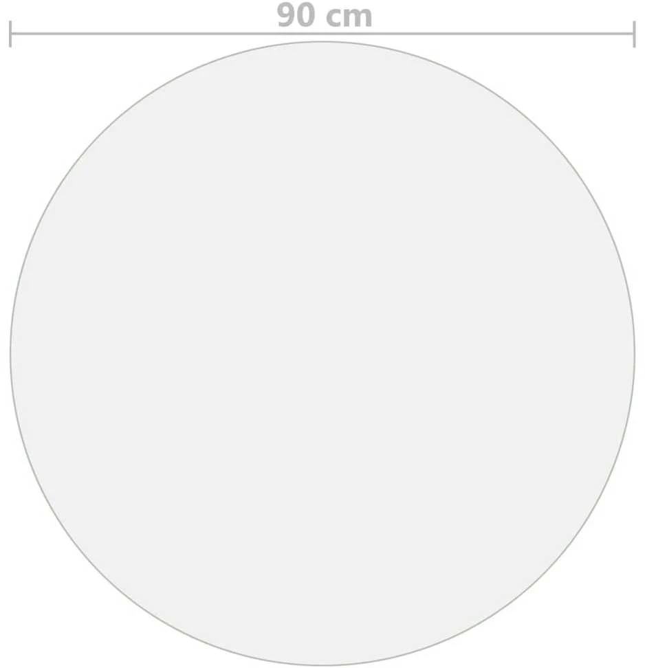 Stalo apsauga, matinė, 90cm skersmens, 2mm, PVC