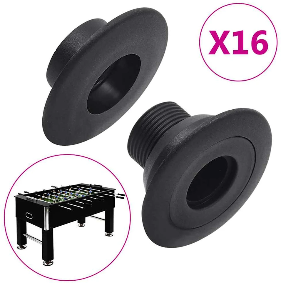 Stalo futbolo guoliai 15,9/16mm strypams, 16vnt.