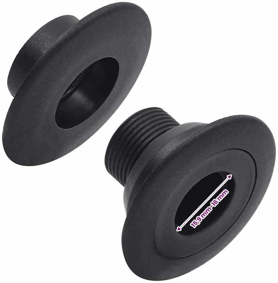 Stalo futbolo guoliai 15,9/16mm strypams, 16vnt.