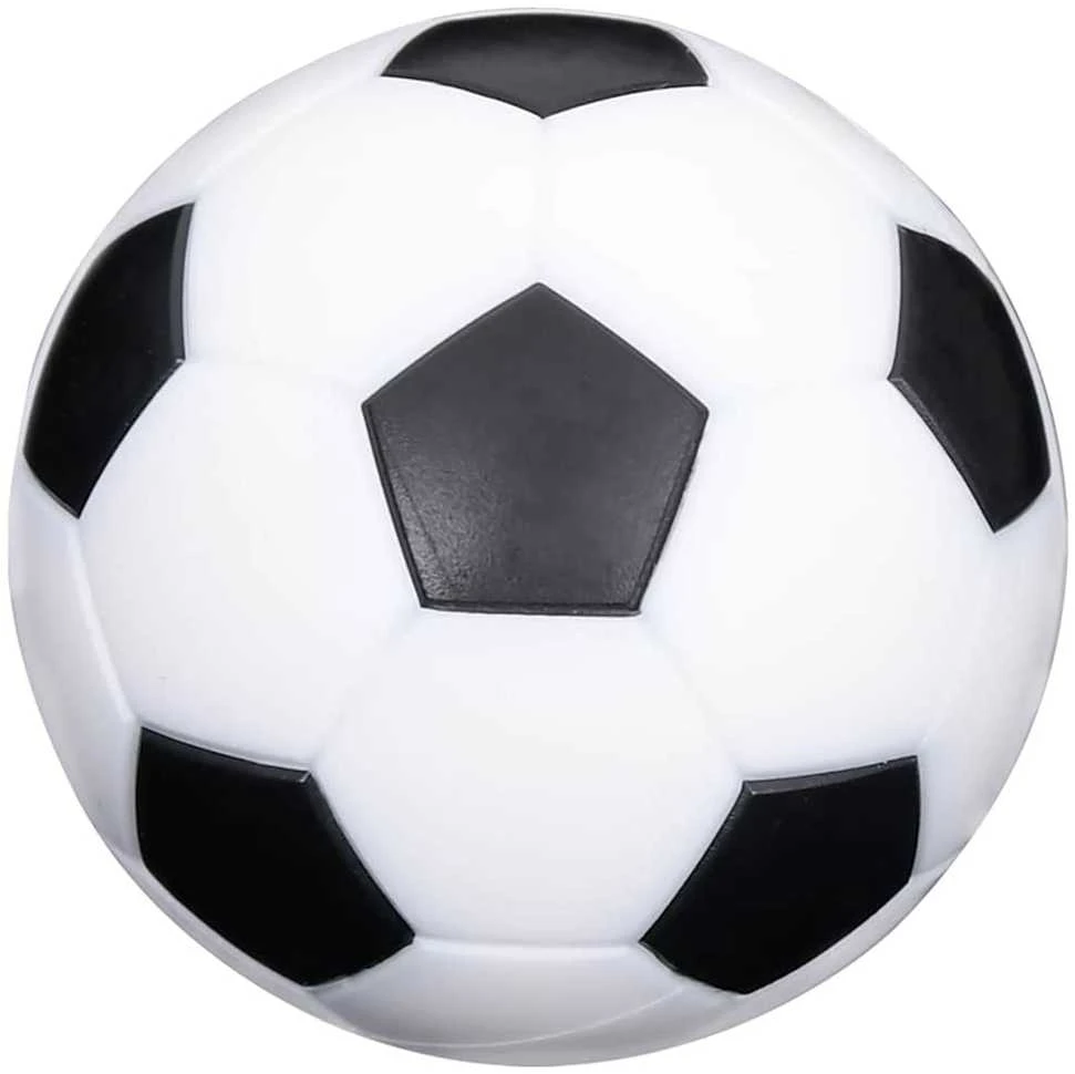 Stalo futbolo kamuoliukai, 10vnt., 32mm, ABS
