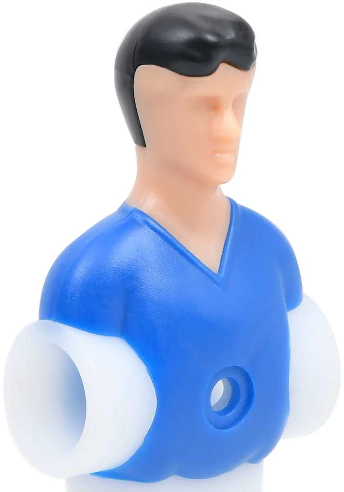 Stalo futbolo žaidėjai 12,7mm strypams, 22vnt.