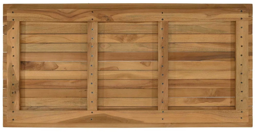 Stalo viršus 100 x 50 x 3,5 cm Stačiakampio Kieto teka medžio