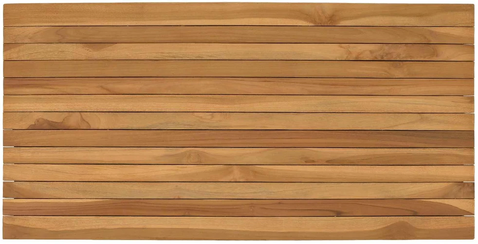 Stalo viršus 100 x 50 x 3,5 cm Stačiakampio Kieto teka medžio