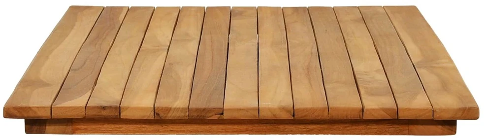 Stalo viršus 100 x 50 x 3,5 cm Stačiakampio Kieto teka medžio