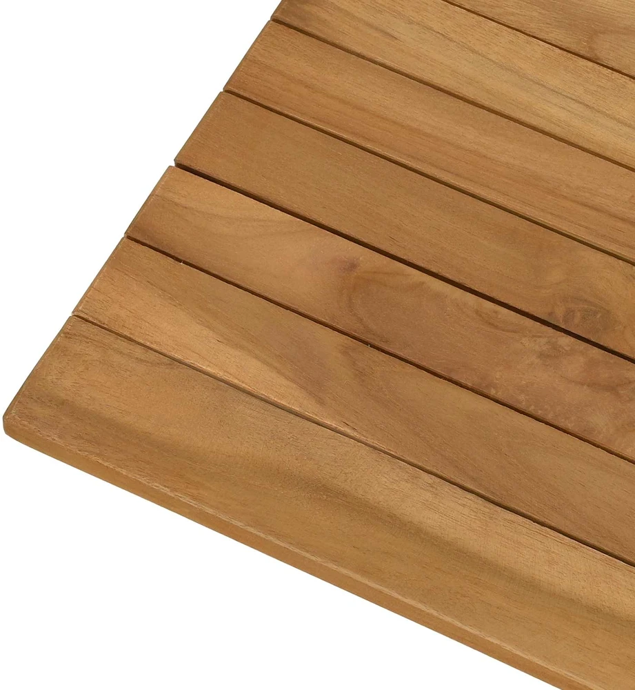 Stalo viršus 100 x 50 x 3,5 cm Stačiakampio Kieto teka medžio