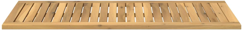 Stalo viršus 100,5 x 40 x 2 cm Stačiakampio Balta
