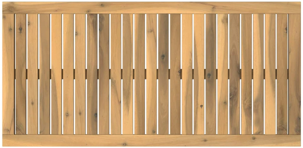 Stalo viršus 100,5 x 49 x 2 cm Stačiakampio