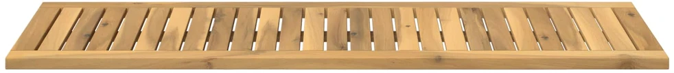 Stalo viršus 108,5 x 35 x 2 cm Stačiakampio Balta
