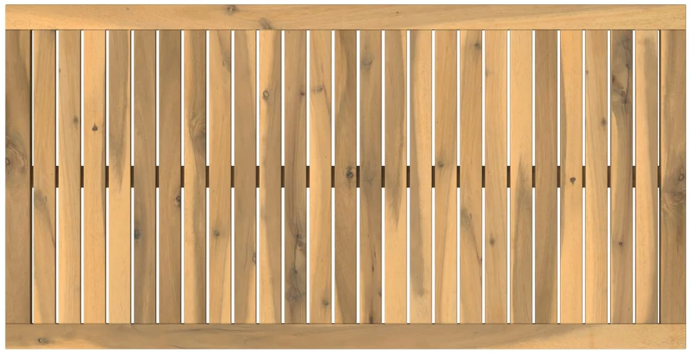 Stalo viršus 108,5 x 55 x 2 cm Stačiakampio