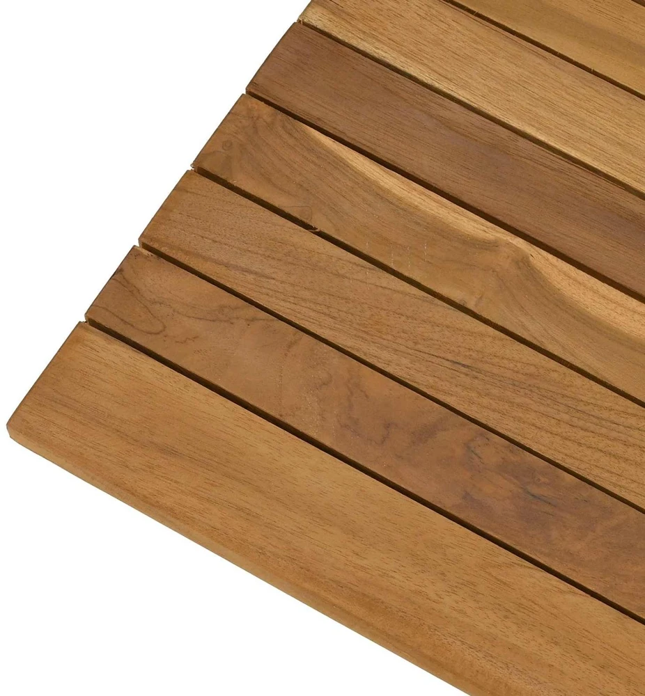 Stalo viršus 110 x 55 x 3,5 cm Stačiakampio Kieto teka medžio
