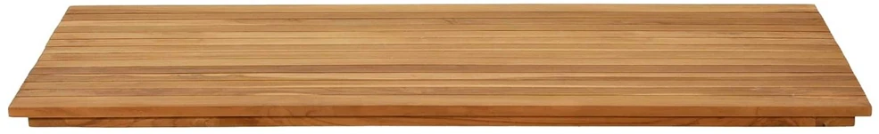 Stalo viršus 110 x 55 x 3,5 cm Stačiakampio Kieto teka medžio