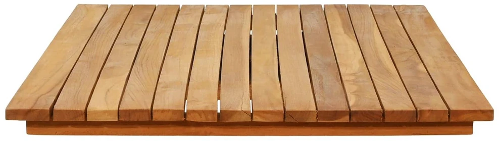Stalo viršus 110 x 55 x 3,5 cm Stačiakampio Kieto teka medžio